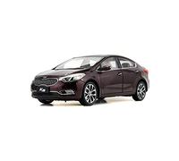 shuishuicui 1 18 Pour Kia K3 Dark Cherry Rouge Alliage Die Casting Static Model Car Crafts Collection Fashion Gift
