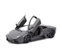 shuishuicui 1 18 pour Reventon Voiture Sport Alliage moulé sous Pression Jouet modèle Voiture Son et lumière garçons Cadeau Collection(Noir)