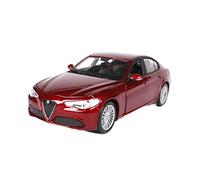 shuishuicui 1 24 pour Alfa Romeo STELVIO SUV Simulation Alliage Modèle de voiture Artisanat Collection Ornements (Rouge)