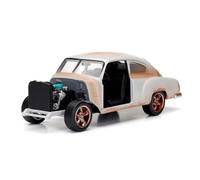 shuishuicui 1/24 pour Chevrolet Fleetline 1949 Voiture Classique Modèle Moulé sous Pression Jouet Décoration de Bureau de Collection pour Hommes Blanc