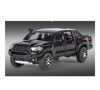 shuishuicui 1 32 for Toyota Tacuma Pickup Alloy Car Model Toy Collection 7 inch Decoration Desk Boys Commemorate(Black)