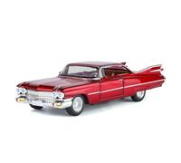 shuishuicui 1/32 pour Cadillac Rocket Voiture Classique Modèle De Voiture en Alliage Jouet Garçons Hommes Décoré Bureau Collection Souvenir 6 Pouces(Red)