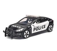 shuishuicui 1 32 pour Tesla Model 3 Camion de pompier Alliage Collection de jouets Décoration pour parents et enfants Cadeau interactif pour garçon 15,2 cm Noir