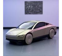 shuishuicui 1/32 pour Tesla ROBOTAXI Alliage modèle de Voiture Jouet Affichage garçons 6 Pouces Collection commémorative Bureau décoration Cadeau