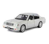 shuishuicui 1/32 pour Toyota Crown Alliage modèle de Voiture Jouets pour Adultes pour garçons Collection Ornements Bureau Souvenirs 6 Pouces(White)