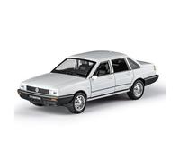 shuishuicui 1/32 pour Volkswagen Santana Alliage modèle de Voiture Collection pour Hommes garçons Miniature Jouet Collection Souvenir Ornement 6 Pouces(White)