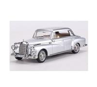 shuishuicui 1/64 pour Mercedes-Benz 300D Cabriolet Voiture Classique Alliage Modèle De Voiture Jouets pour Adultes pour Garçons Collection Ornements Bureau Souvenirs(Silver)