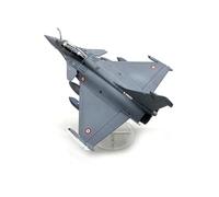 shuishuicui Maquette d'avion Rafale B 1:72, Avion de Chasse biplace de l'armée de l'air Indienne, en Alliage, 7 Pouces, Jouet décoratif de Collection pour Hommes