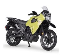 shuishuicui Modèle de Moto 1:18 pour Kawasaki KLR650, Jouet décoratif Tout-Terrain en Plastique moulé sous Pression de 5 Pouces, à Collectionner pour Hommes