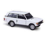 shuishuicui Modèle de Voiture 1/24 pour Land Rover Range Rover 1970, Jouet décoratif en Alliage, Bureau à Collectionner, 7 Pouces, Cadeau pour Homme(White)