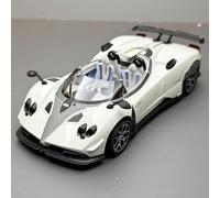 shuishuicui Modèle de Voiture 1/32 pour Pagani Huayra Roadster, Jouet moulé sous Pression, décoration de Collection, commémorative pour Hommes, 6 Pouces(White)