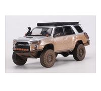 shuishuicui Modèle de Voiture 1/64 pour Toyota Superbar Off Road remasterisé, Jouet en Alliage décoratif pour Homme, Collection Cadeau avec Accessoires(Silver)