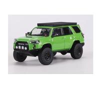 shuishuicui Modèle de Voiture 1/64 pour Toyota Superbar Off Road remasterisé, Jouet en Alliage décoratif pour Homme, Collection Cadeau avec Accessoires(Green)
