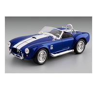 shuishuicui Modèle de Voiture en Alliage pour Ford Mustang Cobra Cabriolet, 20 cm, Cadeau, Jouets, Collection, décoration, mémorial, Hommes, 1/22(Blue)