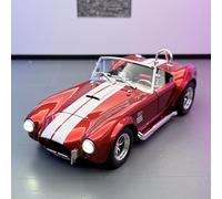 shuishuicui Modèle réduit de Voiture 1:24 pour Ford Cobra Cabriolet, Voiture de Sport en Alliage, Jouet de Collection, décoration de Bureau pour Hommes, 8 Pouces(Red)