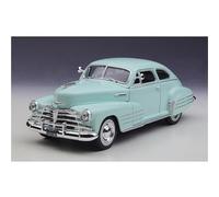 shuishuicui Modèle réduit de Voiture Chevrolet 1948, échelle 1/24, Jouet Vintage moulé sous Pression, décoratif, commémoratif, 7 Pouces, Vert Clair