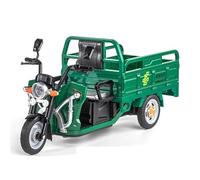 shuishuicui Moto à Trois Roues moulée sous Pression à l'échelle 1/12 de China Post, Jouet Tendance de Collection, décoration de Bureau pour Hommes, 9 Pouces(Green)
