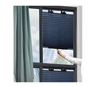 SHUITUKOUU Store Occultant avec Ventouses, Store Plissé, Rideau D'ombrage Isolant De Protection Solaire, pour Salle De Bain De Balcon De Voiture, sans Perçage,W80*H180cm/W31.49*H70.86in