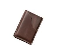 SHUIXIAYUE Porte-cartes vintage pour cartes bancaires, argent et pince à billets, café, Taille unique