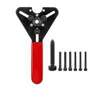 SHUIYUE 8 pièces Voiture compresseur d'air Embrayage dissolvant installateur Double Usage clé Trousse à Outils Automobile climatisation Voiture climatiseur réparation Outil