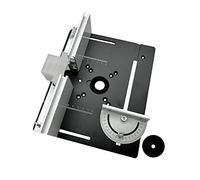 SHUIYUE Ensemble de 3 Routeur Table Insert Plaque en Alliage D'aluminium Bois Fraisage Flip Board Machine De Découpe Gravure Outil Auxiliaire Bancs De Travail du Bois