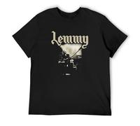 SHUIZILANG Men's T-Shirt Lemmy Lived to Win Black XL