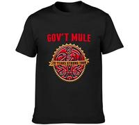 SHUIZILANG Trendy T-Shirt Govt Mule Band Black 3XL