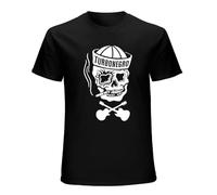 SHUIZILANG Trendy T-Shirt Turbonegro 'Sailor' Black M