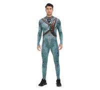 Shukqueen Costume de soldat Jake pour homme - Combinaison de performance pour Halloween - Costume de Sully - Costume de costumade