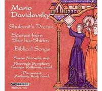 Shulamit's Dream, Scenes From Shir Ha-Shirim , Biblical Songs - Narucki, Sop., Riverside Symphony