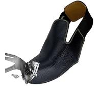 SHULEI Chaussures de SéCurité à Bouts en Acier Unisexes Anti-Frottement et AntidéRapantes Couvrent des Couvre-Chaussures de Protection Universels, Visitor Safety Overshoe, Toe Cap, Noir