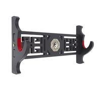 SHULI 1 Couche Support d'épée Support Mural Velours Katana rembourré Stand Samurai Support d'épée présentoir Katana-A