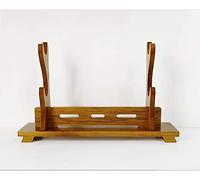 SHULI Porte-épée en Bois Assemblage Base Samouraï Épée Wakizashi Tanto Support de Stand Affichage Cintre Porte-Arme-B