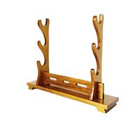 SHULI Porte-épée en Bois Assemblage Base Samouraï Épée Wakizashi Tanto Support de Stand Affichage Cintre Porte-Arme-C