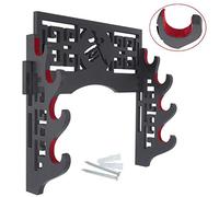 SHULI Support d'épée à Fixation Murale Support d'épée Samourai Japonais Support pour présentoir d'épées et épées standard-4-Tier