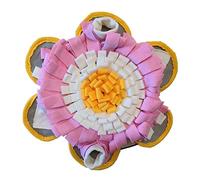 Shulishishop Tapis Fouille Chien Snuffle Mat Chien Chien Jouets Interactifs Chien Puzzle Tapis Formation Chiot Renifler Tapis Chien Traiter Tapis Pink