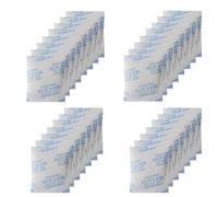 SHULLIN Lot de 30 sachets de gel de silice de 10 g - Déshydratant - Gel de silice - Sachets de gel de silice - Déshydratant pour vêtements électroniques - Tiroirs - Déshumidificateur de chaussures