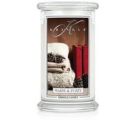 shumee Kringle Candle Bougie en verre classique à 2 mèches 22 oz