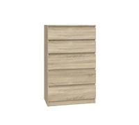 Shumee Malwa M5 Commode avec 5 tiroirs 40 x 70 x 112 cm