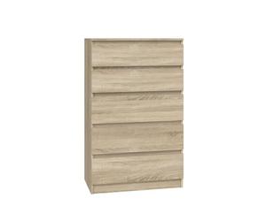 Shumee Malwa M5 Commode avec 5 tiroirs 40 x 70 x 112 cm