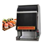 SHUMIAO Machine à découper Les Rouleaux de Sushi Automatique multifonctionnelle et électrique avec Lame antiadhésive idéale pour Les Restaurants et Les Cuisines 10pieces