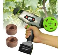 SHUMIAO Machine électrique à Lier Les Branches, Machine à Lier Les Plantes avec écran D'affichage Numérique, Diamètre Maximal des Fagots : 25 mm, Nombre De Tours De Cerclage Réglable, pour Vignes