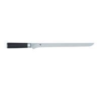 KAI Shun Classic Couteau à Jambon Japonais Flexible 30,5 cm Longueur de Lame Extra Longue - Acier AUS-8A - Manche en Pakkawood - Fabriqué au Japon - Couteau de Saumon et Viande XXL Forgé