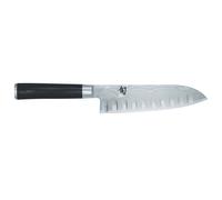 Kai Shun Classic Set de couteaux DM-0718 Santoku Kullenschliff noir