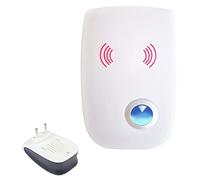 Shunfaji Répulsif Ultrason,Anti Moustique, Repulsif Anti Mouches Electrique Appareil Répulsif Souris Interieur,Contrôle Complet de Couverture des Souris Cafards Insectes Fourmis Moustique Araignées