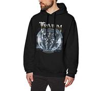 SHUNFAN Homme Sweats à Capuche, Sweat-Shirt à Capuche, Trivium Vengeance Falls Mens Long Sleeve Sweatshirts Man Hoodies Black