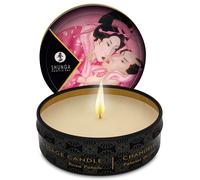 Shunga - Bougie de massage aux pétales de rose "Aphrodisia" - 30 ml