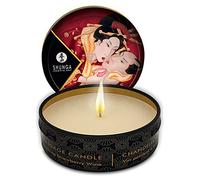 Mini bougie de massage lueur et caresses - romance vin