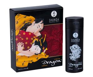 Shunga Dragon - crème intime homme - effet chauffant - 60ml