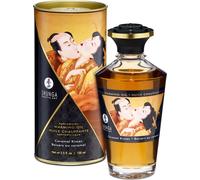 Shunga - Huile De Massage À Effet Chauffant, Goût Caramel 100 Ml